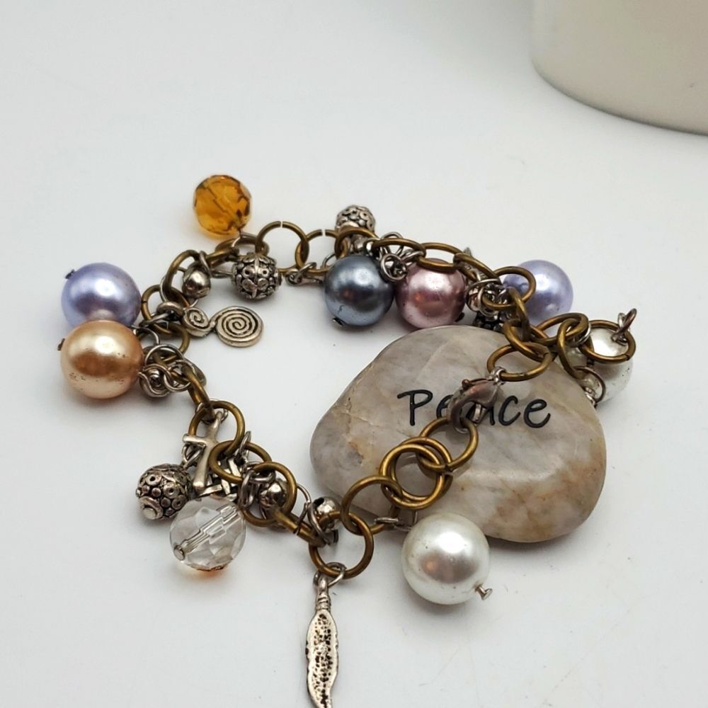 Belle‎ of the bohemian ball bracelet charm jewelry dangle accessory